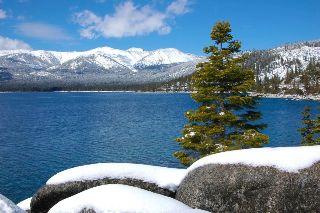 Lake Tahoe is the largest alpine lake in North America