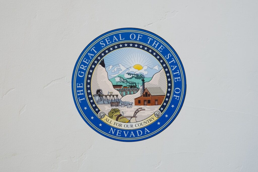Home Means Nevada sign representing statewide election standards across all 17 counties